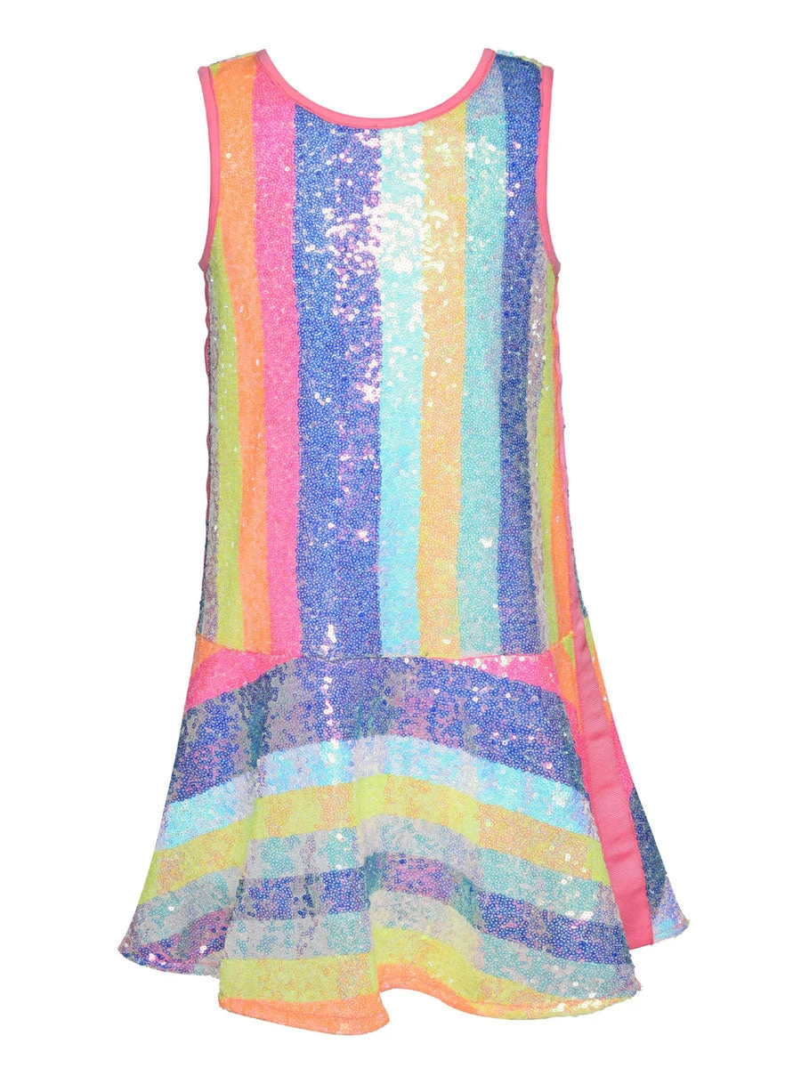 Multicolor Sequin Dress - Image 4