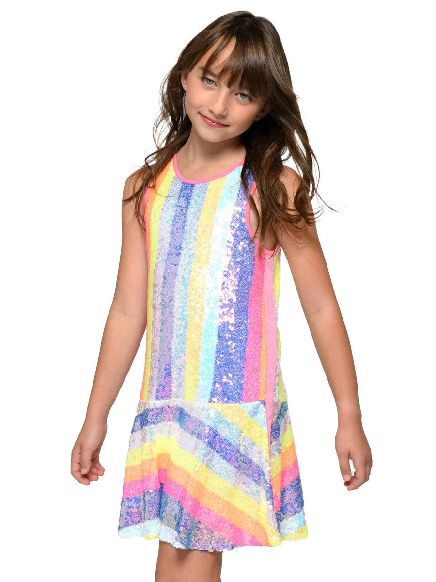 Multicolor Sequin Dress - Image 2