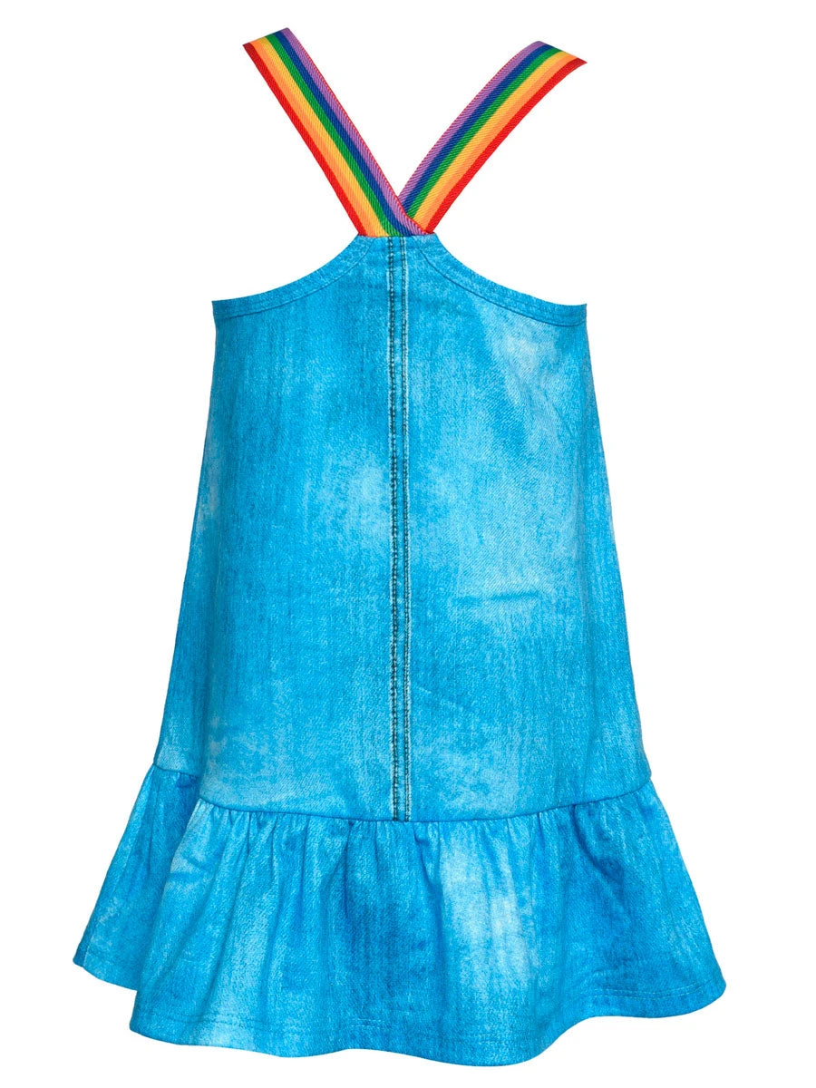 Dropwaist Denim Dress - Image 7