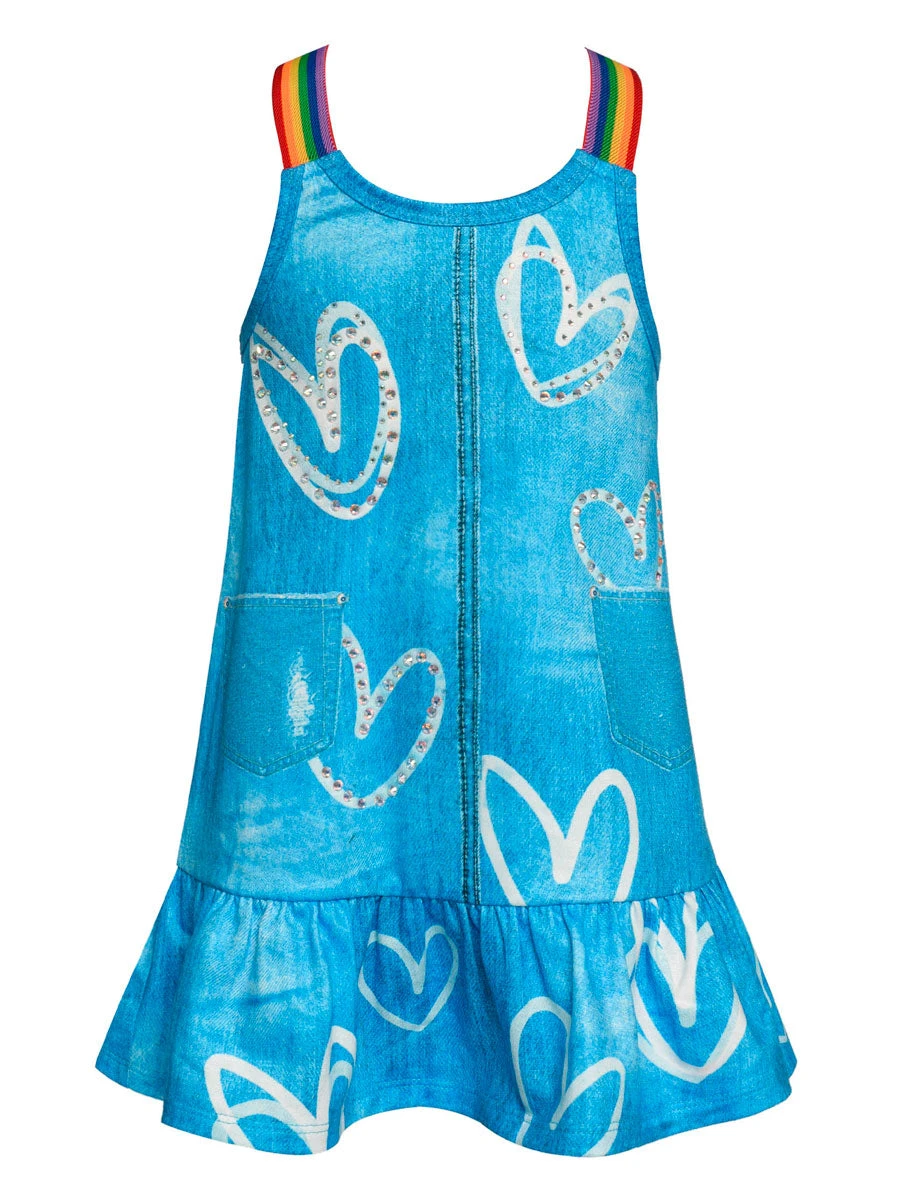 Dropwaist Denim Dress - Image 6