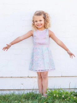 Under The Sea Glitter Tulle Sequin Dress