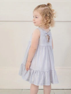 Pixie Dust Grey Sparkly Knit Dress