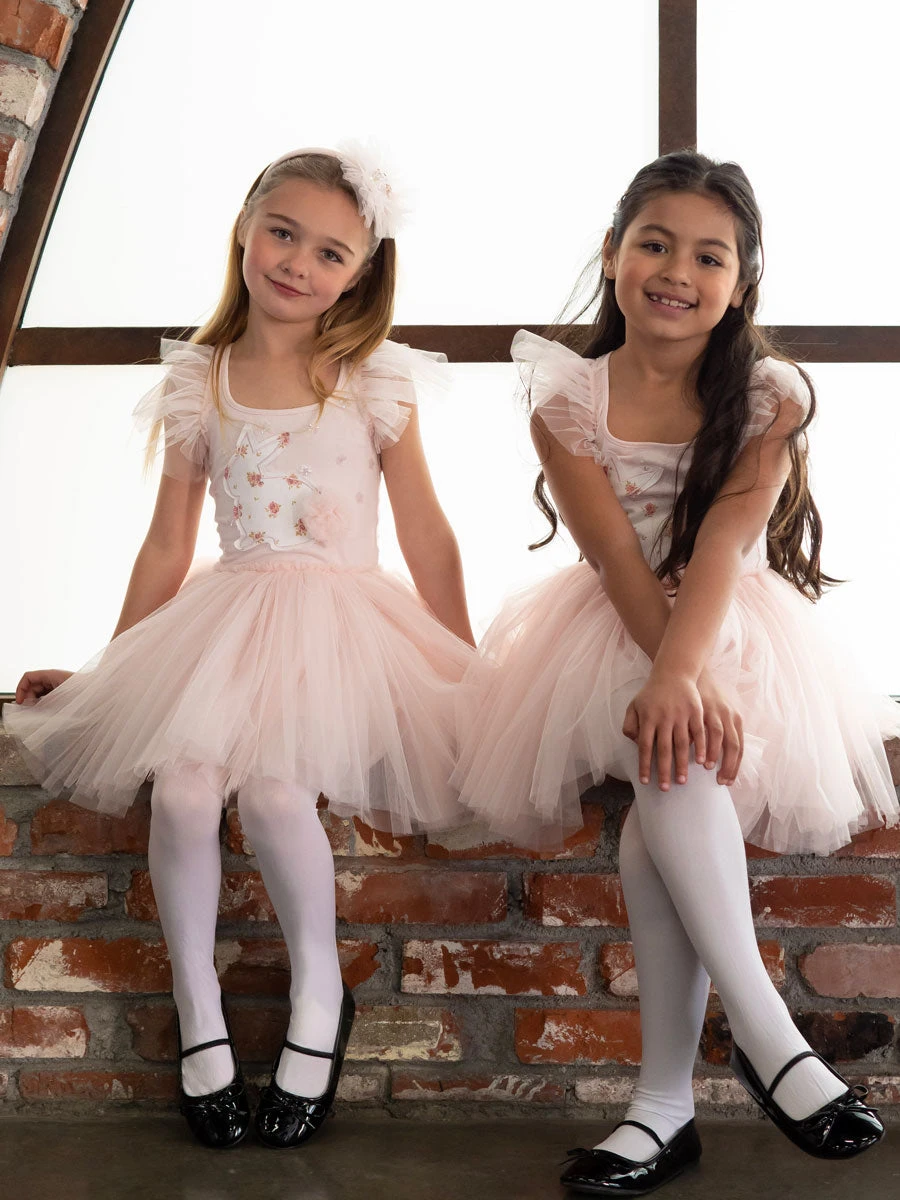 Bunny Blush Pink Tutu Dress - Image 2