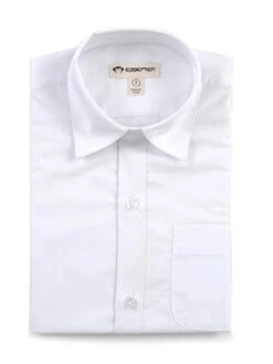 Standard White Dress Shirt For Boys