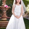Angel Tulle Communion / Flower Girl Dress