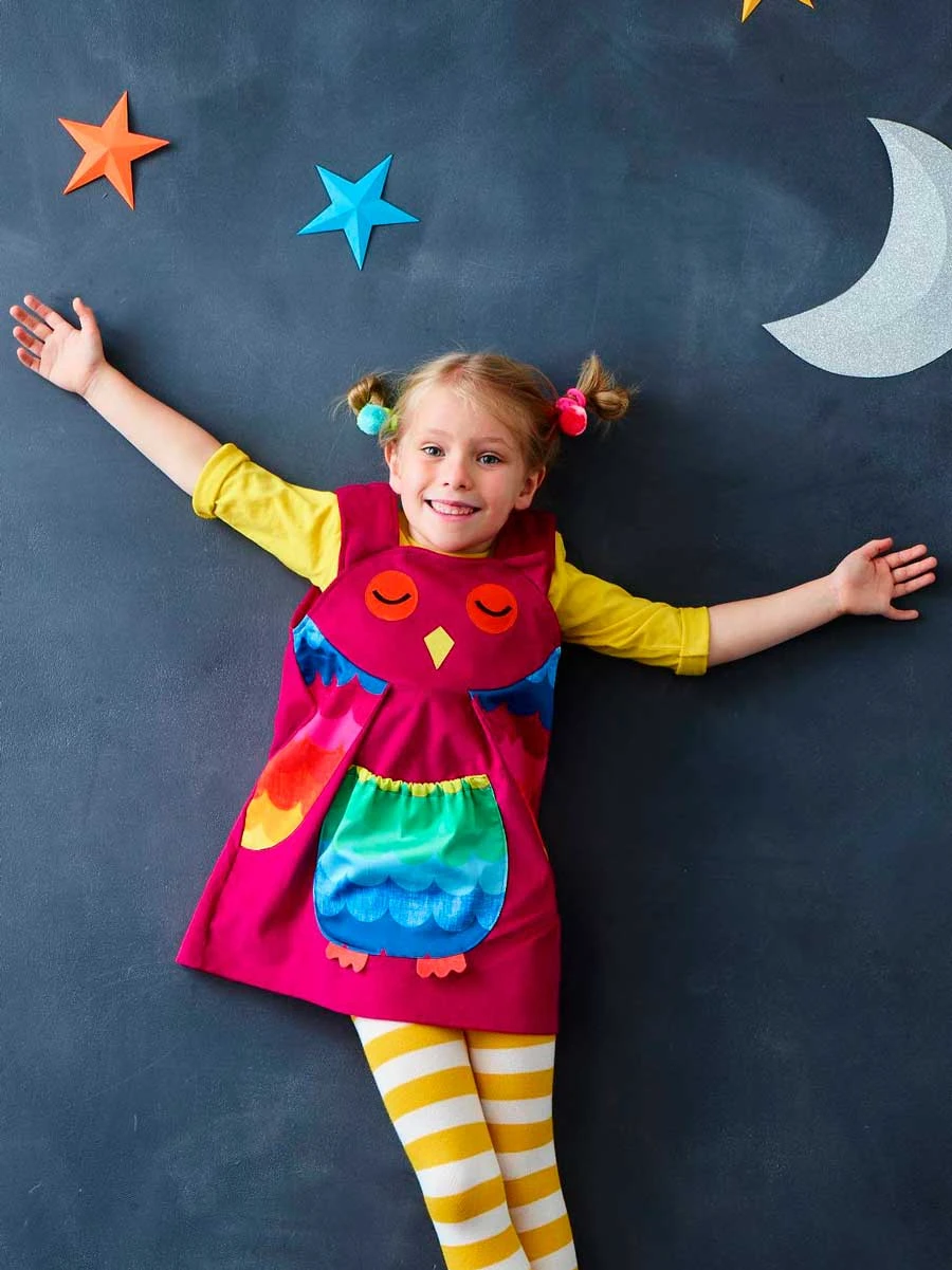 Owl Dress For Girls - Image 2