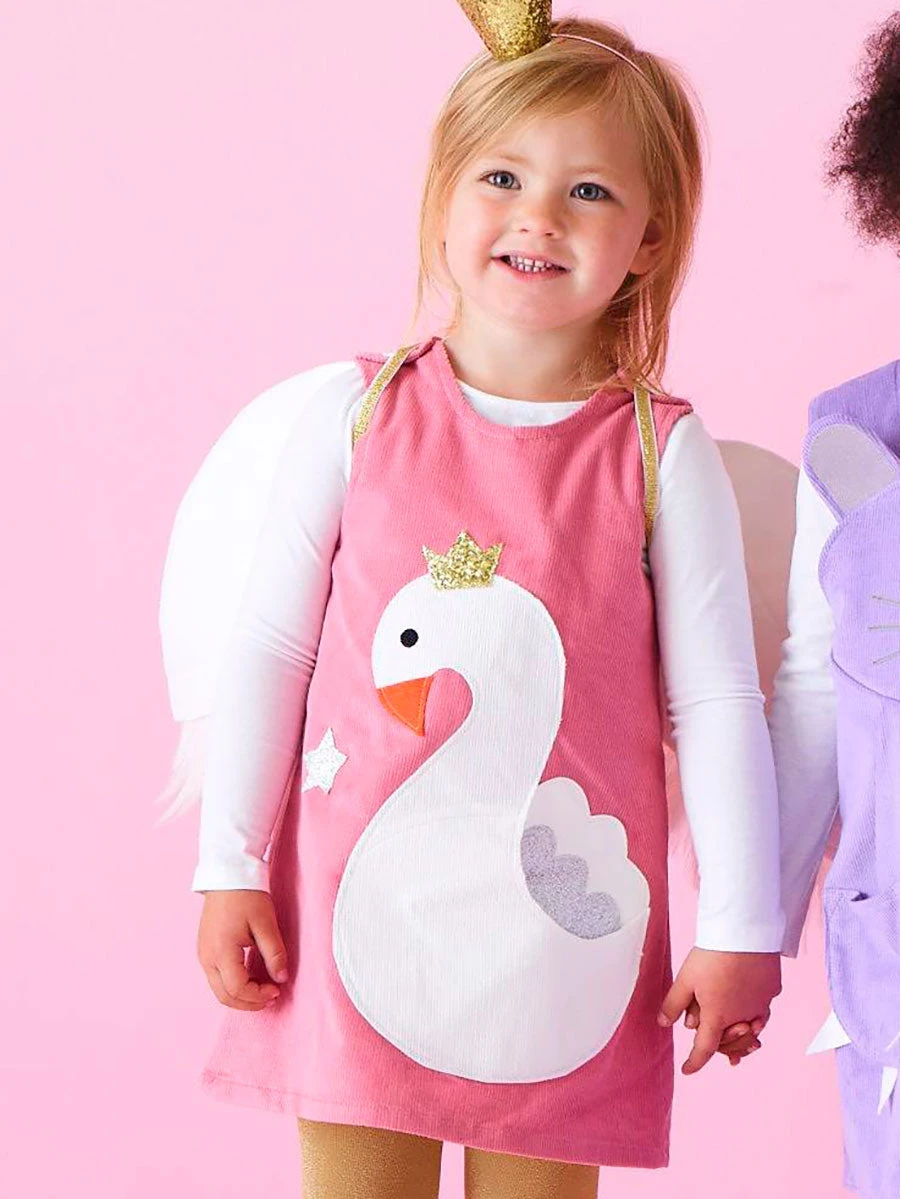 Swan Princess Dress For Girls - Image 2