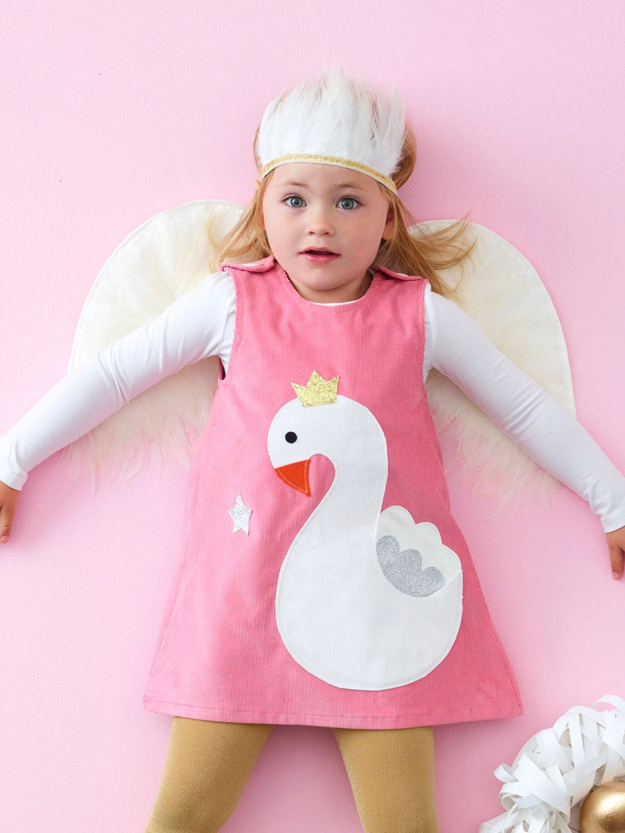Swan Princess Dress For Girls - Image 3