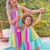 Women's Rainbow Circle Dress