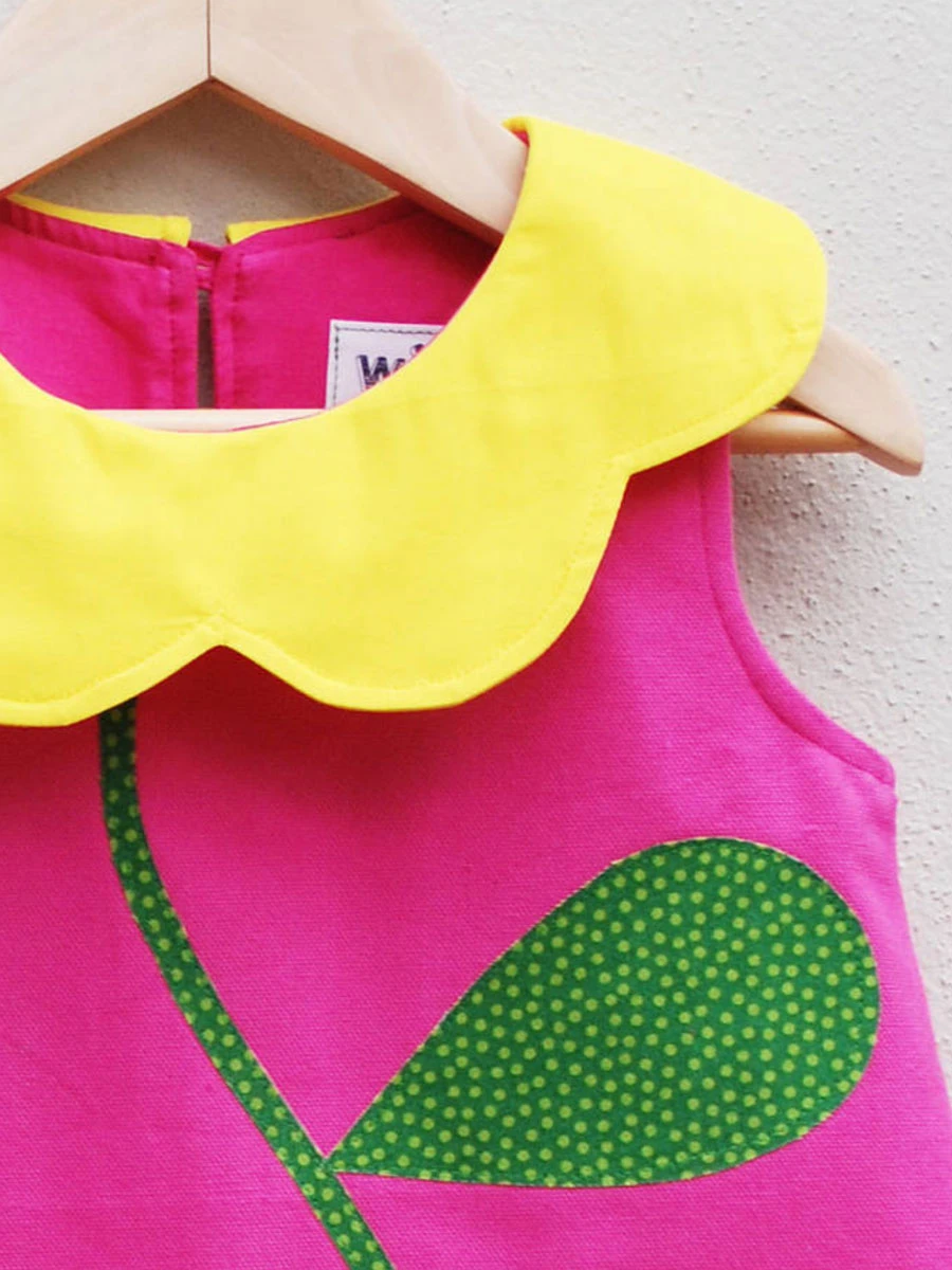 Flower Dress For Girls - Image 3