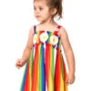 Daisy Trim Smocked Top Dress For Girls