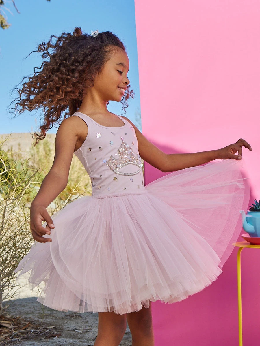 Tiara Princess Tutu Dress For Girls - Image 2