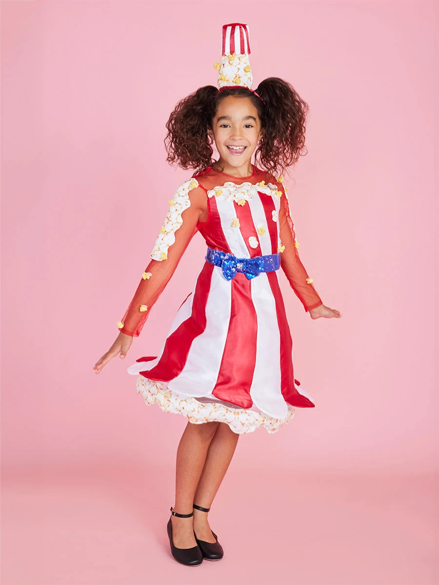 Popcorn Dress Costume For Girls - Image 2