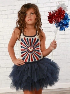 4th Of July Tutu Dress For Girls