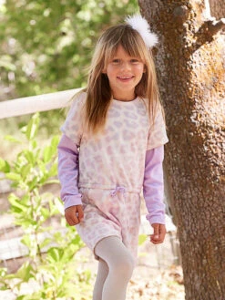 Girls Happy Leopard Jess Dress