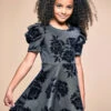 Fit & Flare Skater Dress For Girls