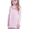 Rosa Pink Sweater Dress For Girls