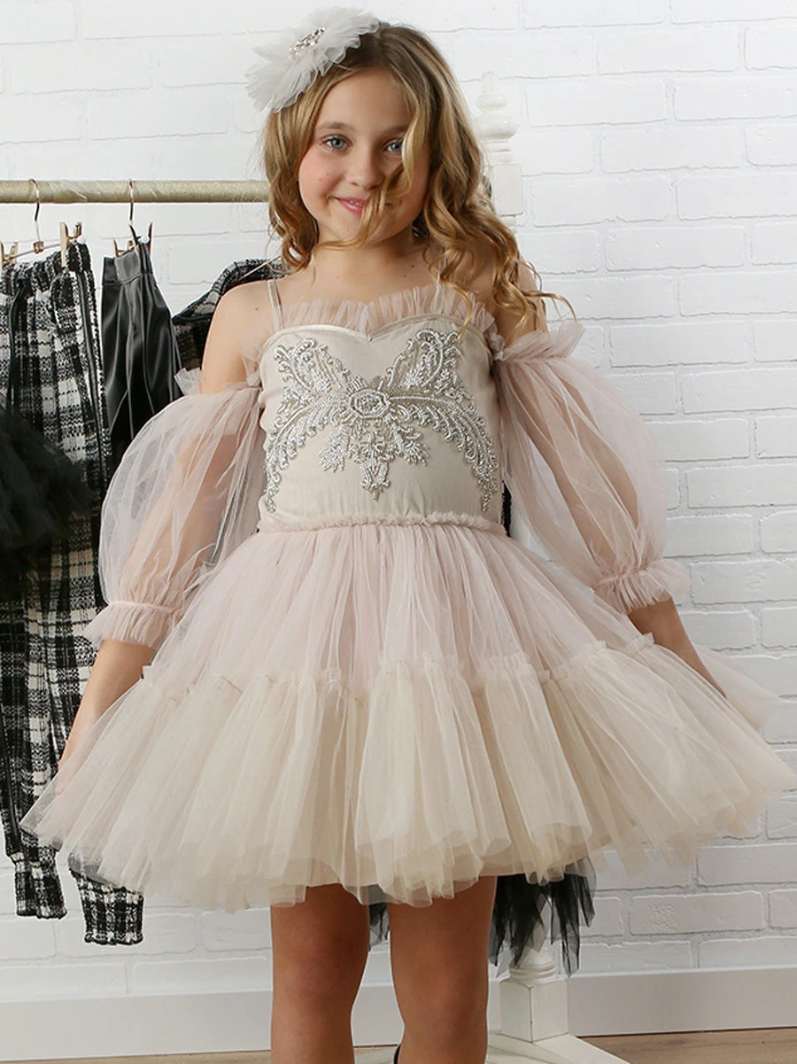 Dyanna Party Dress For Girls - Image 4