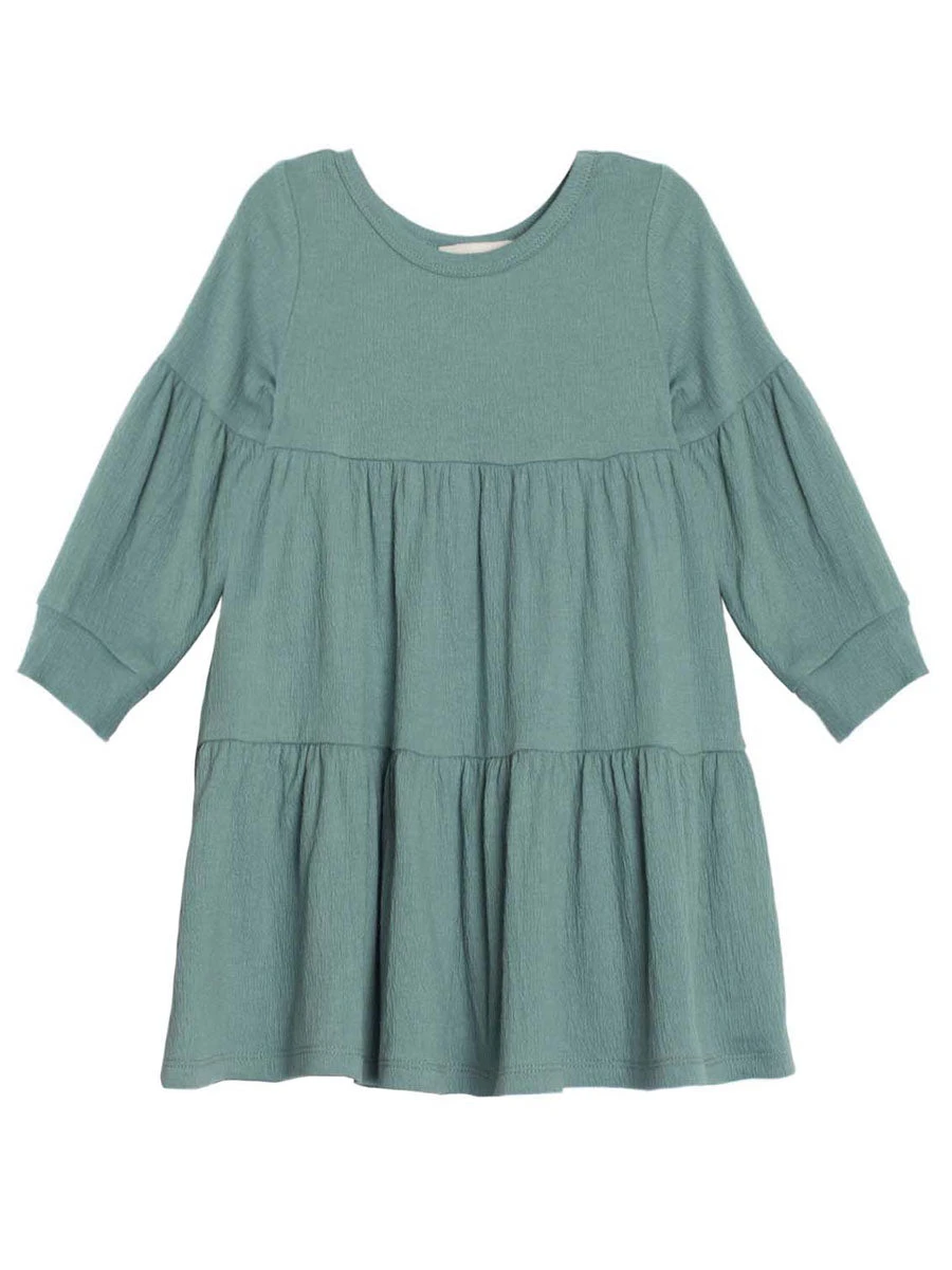 Rowan Green Dress For Girls - Image 4