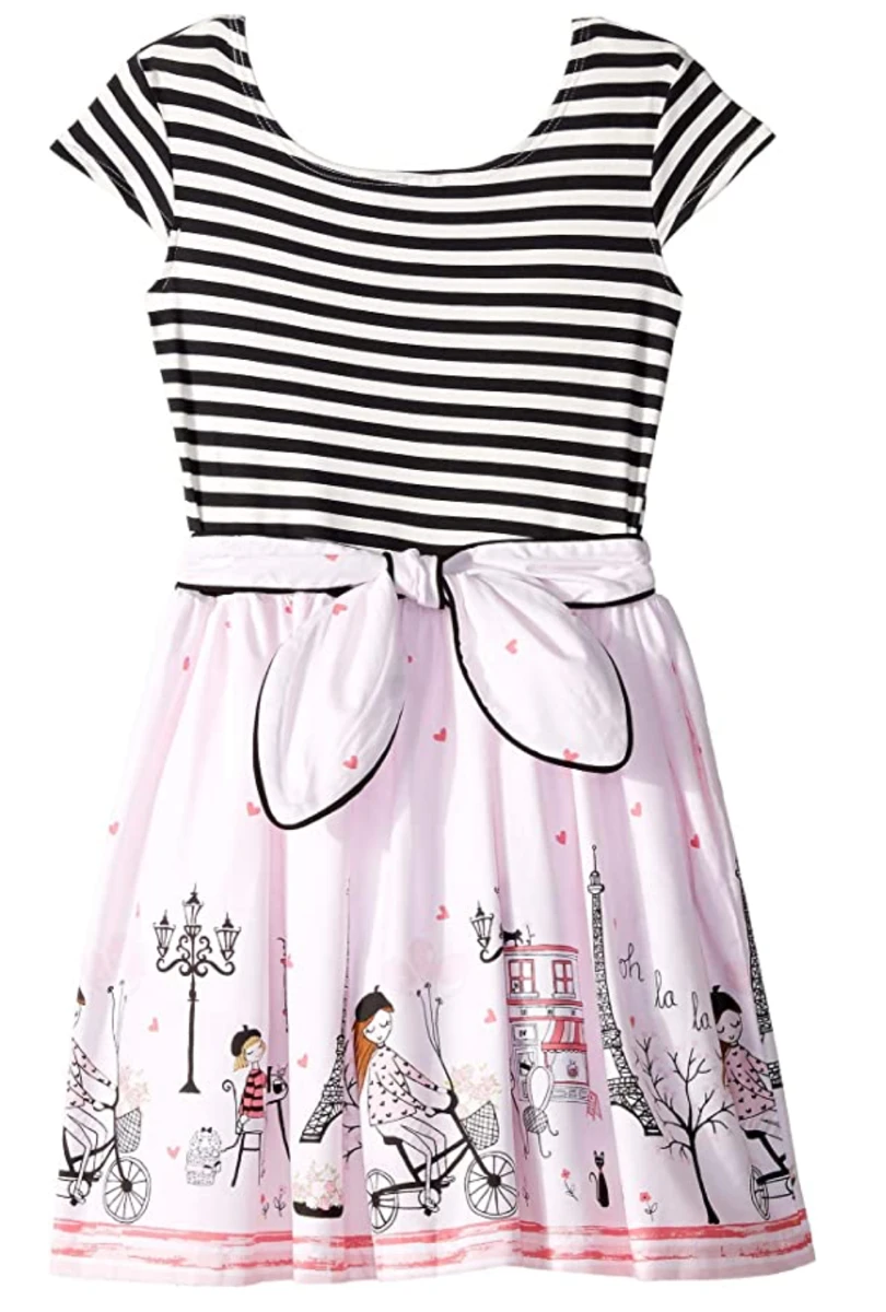 Maddy Oh La La Parisian Dress For Girls - Image 3