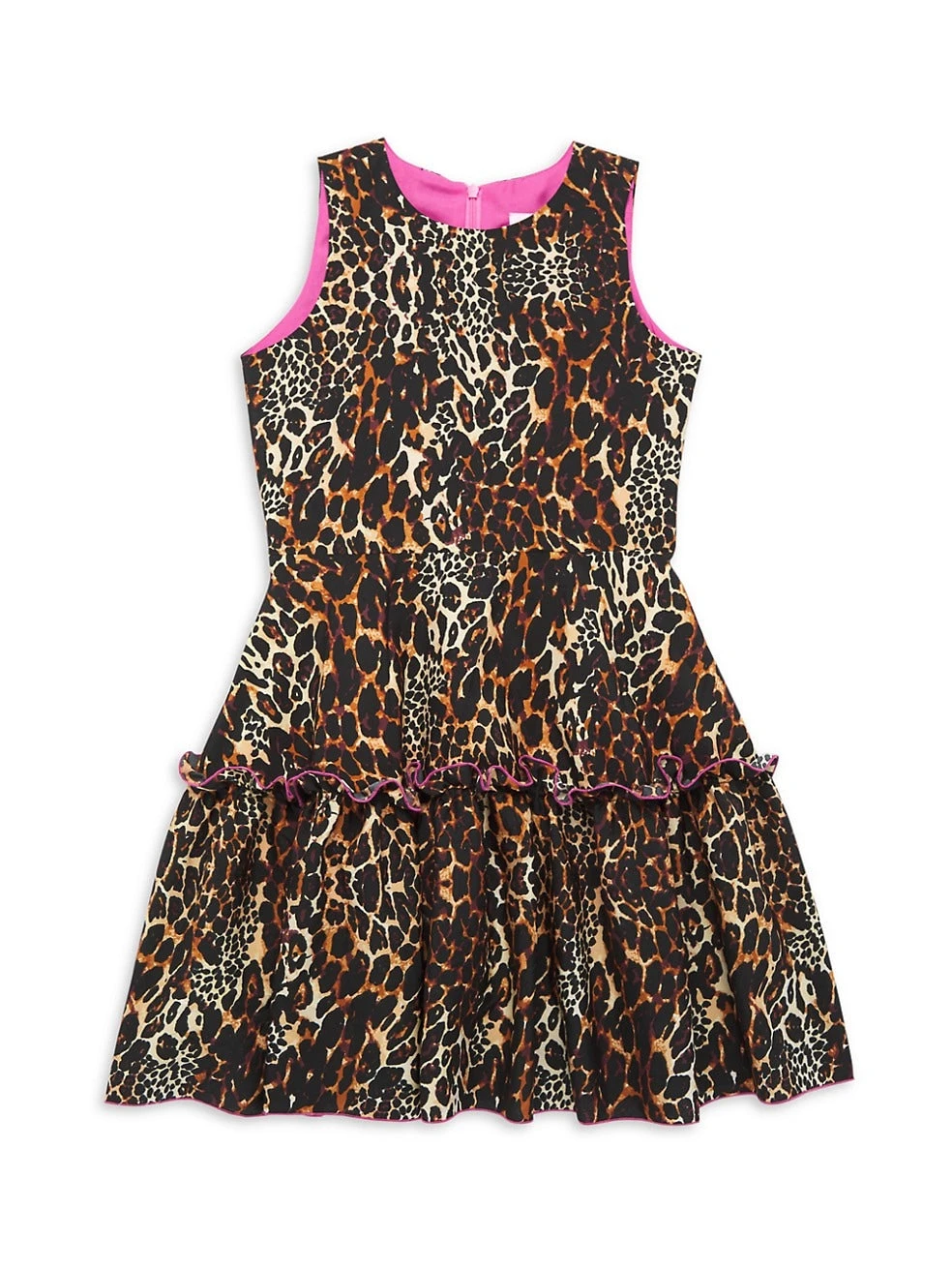 Nylah Animal Print Dress For Girls - Image 2